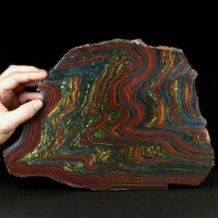 Stromatolithen Australien herrliches versteinertes BIF Bändereisenerz
