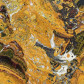 Versteinerte Stromatolithen polierte Platte