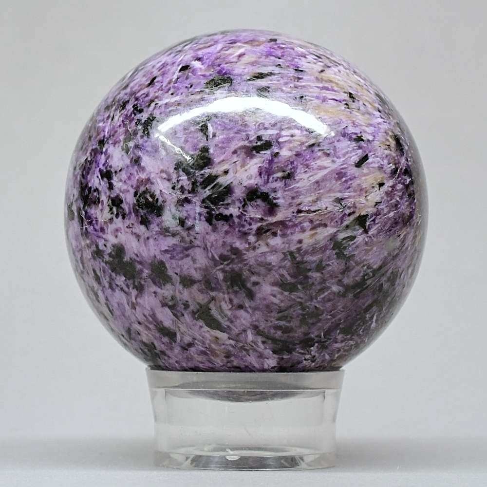 Seltene Charoit Edelsteinkugel aus Sibirien  Größe ca. 57 mm