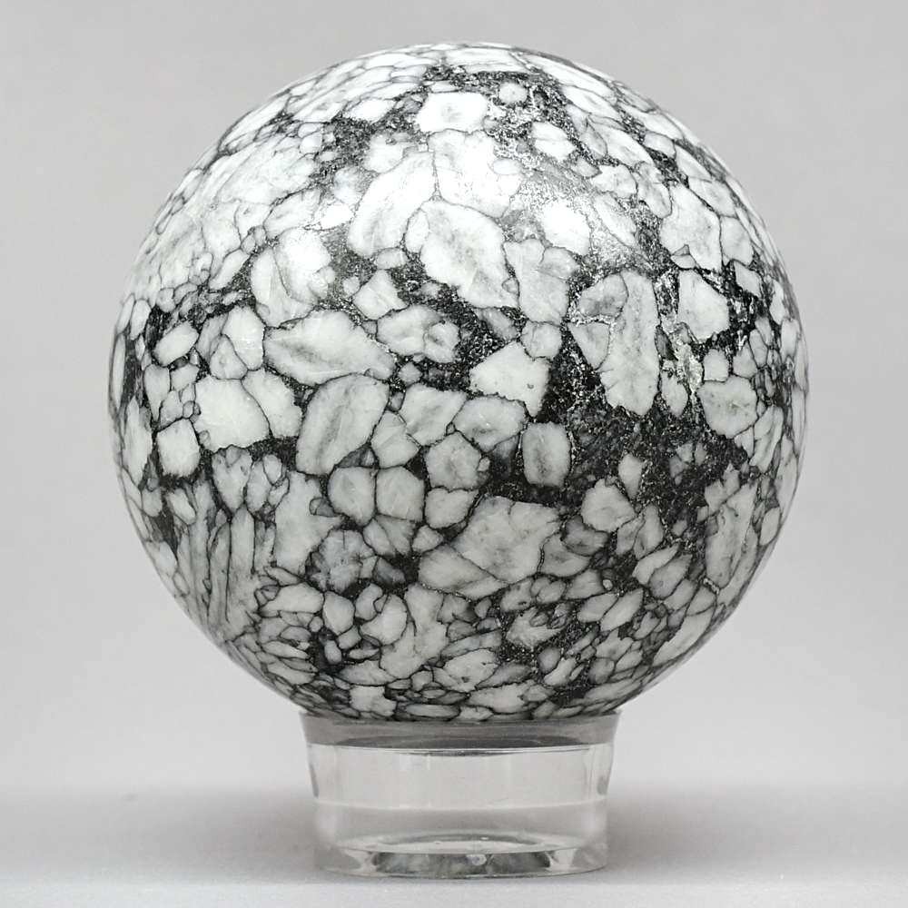 Mineralien aus Österreich Pinolith Kugel handgeschliffen ca. 6,8 cm 