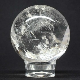 Bergkristall Edelsteinkugel  Ø 59  mm