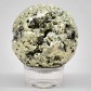 Eindrucksvolle goldene Pyrit Kugel 5 cm Mineralien aus Peru