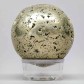 4,5 cm Pyrit Edelstein Kugel aus Peru