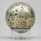 Pyrit Kugel handgeschliffen aus Peru 45 mm Mineralien online kaufen